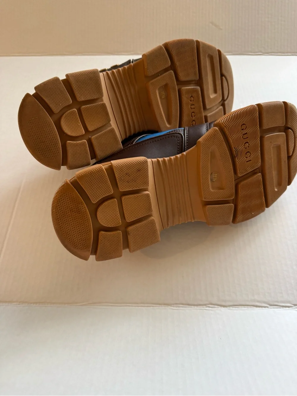 Gucci Boatreck Men's Lug Sole Shoe - Picture 5 of 9